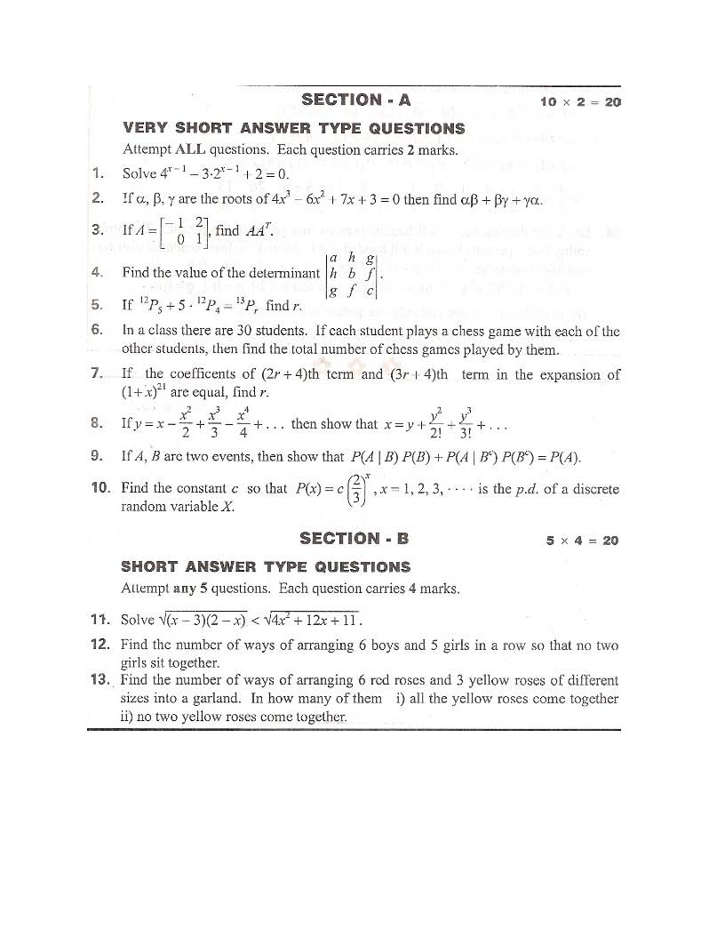 AP State Syllabus Mathematics IIA (Coordinate Geometry & Calculus