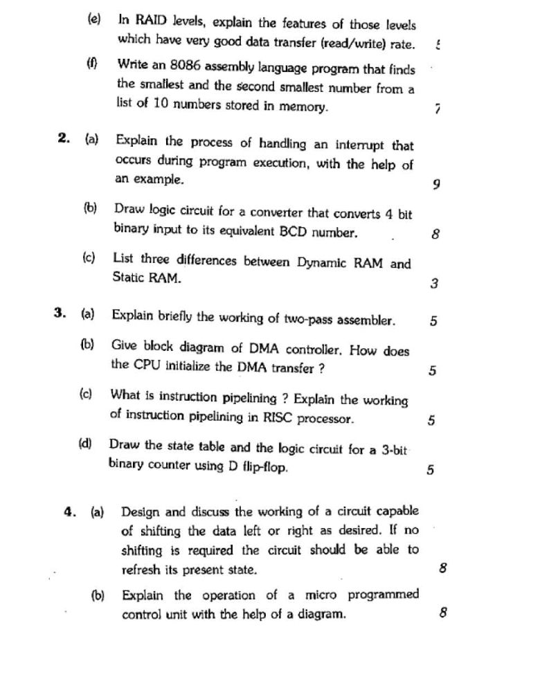 Previous Year IGNOU Solved Paper of MCA Exam 2023 2024 EduVark