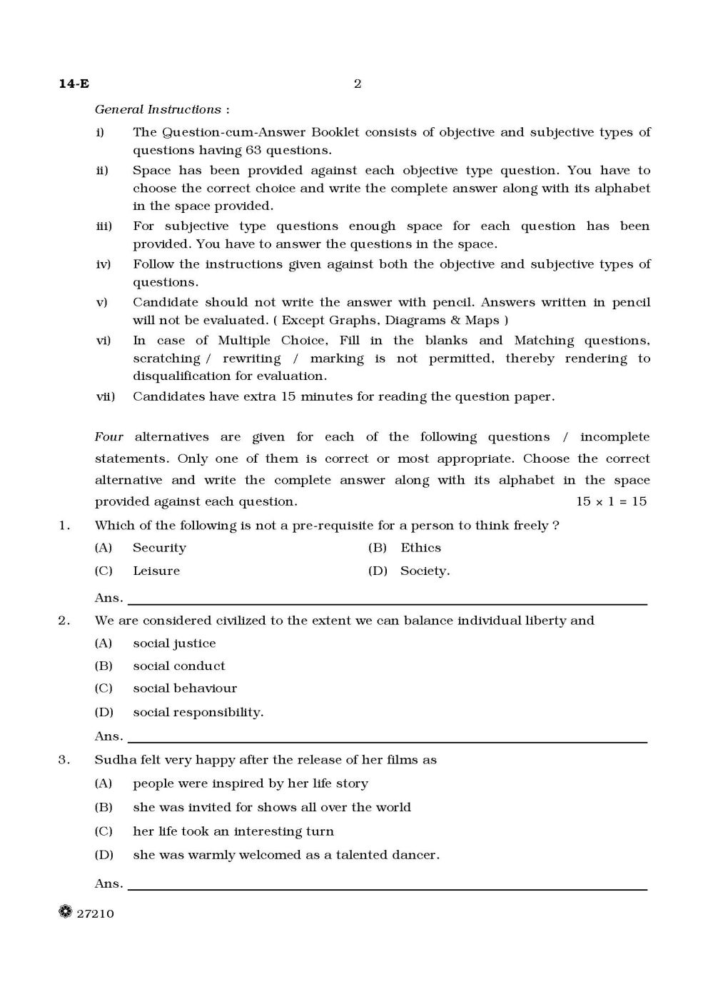 SSLC Exam English Model Question papers 2023 2024 EduVark