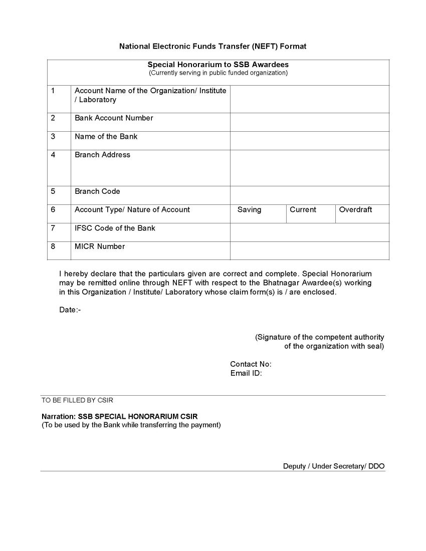 CSIR Application Form 2023 2024 EduVark