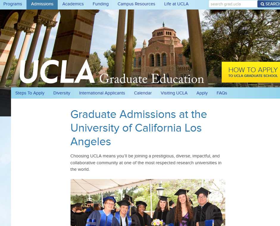 UCLA Masters Programs 2022 2023 EduVark