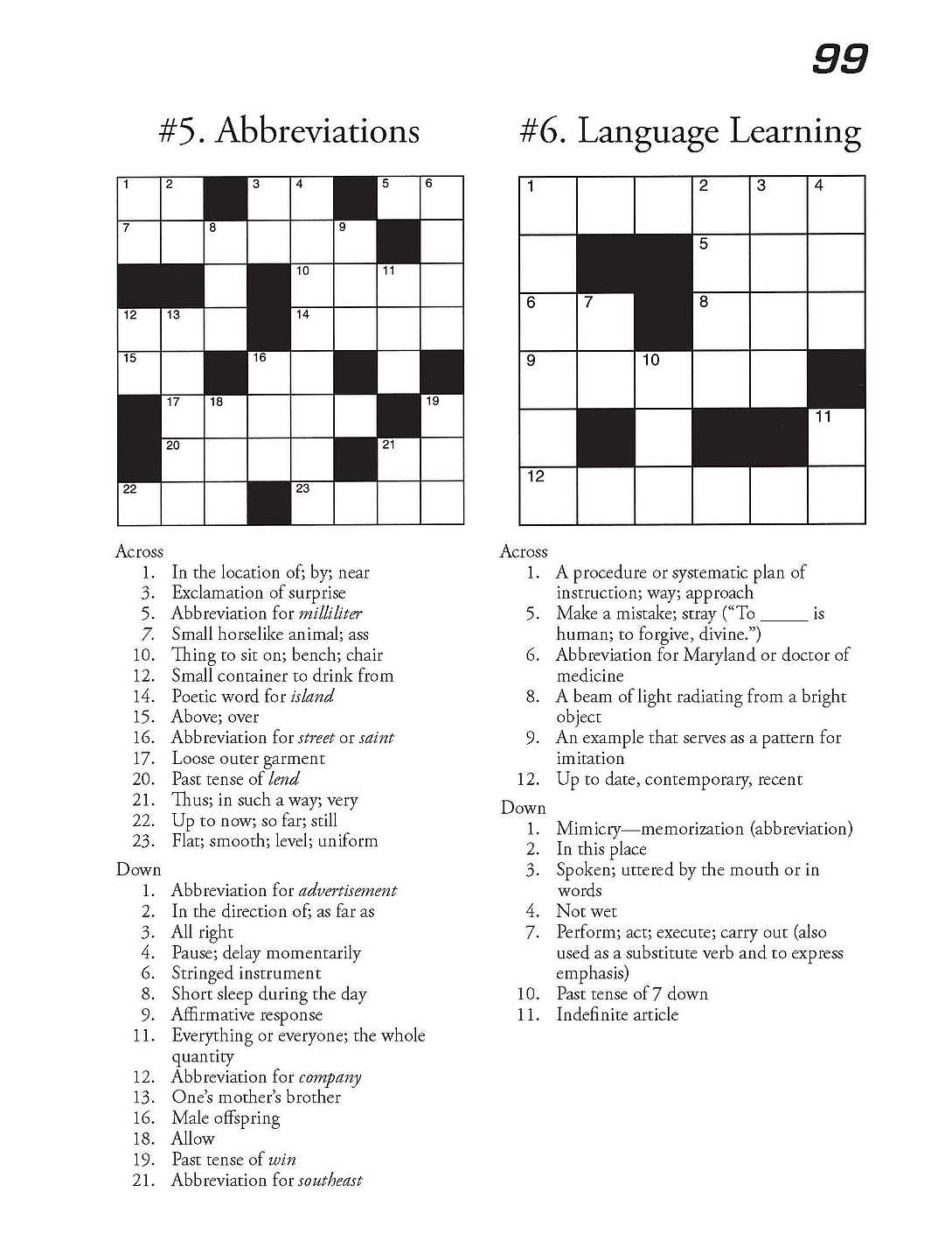 crossword puzzle maker for students free