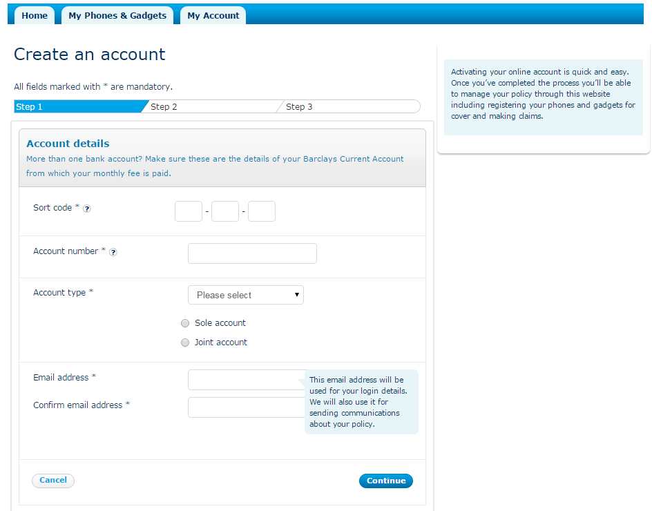 Barclays Bank Account Number