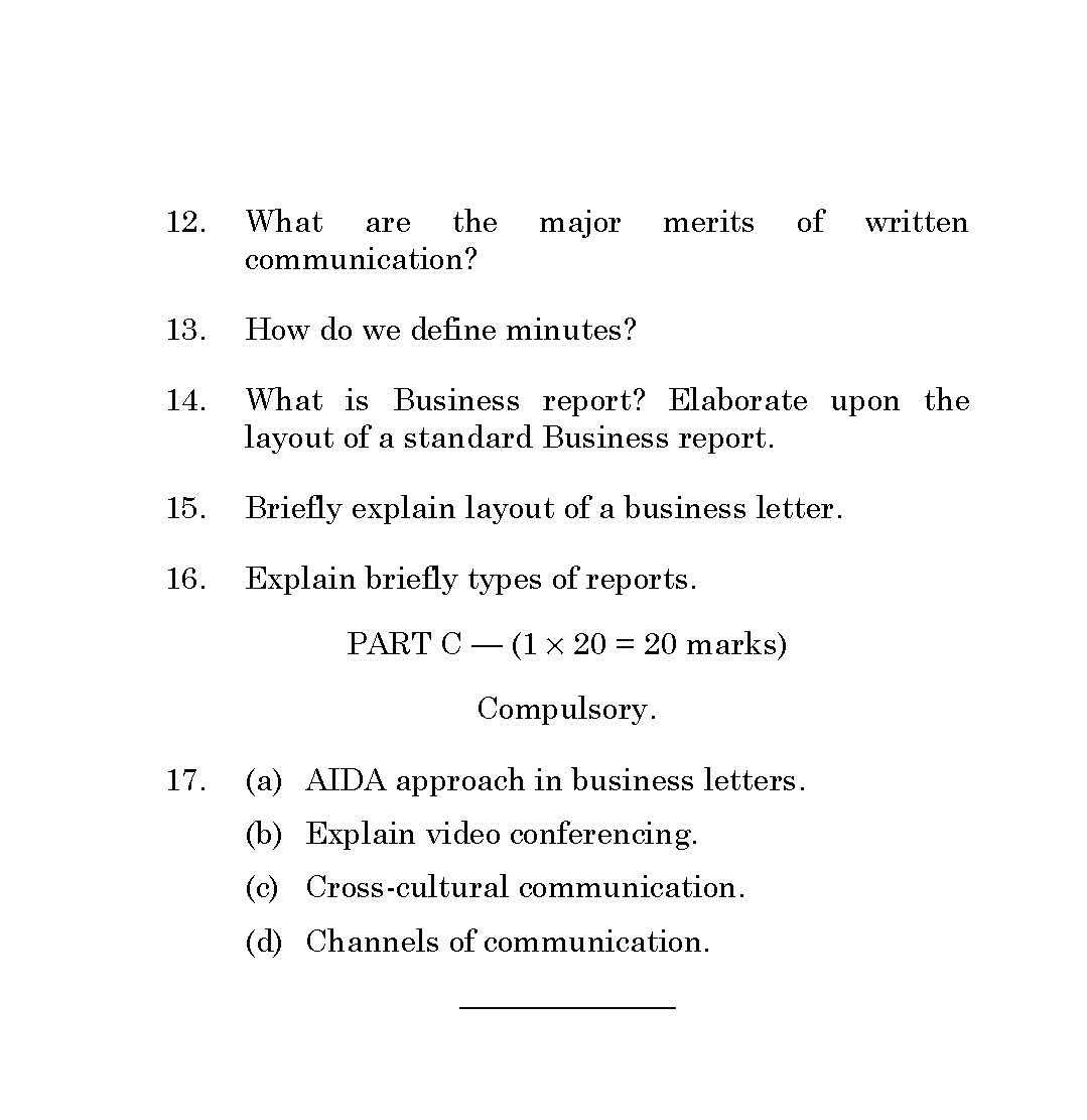 quantitative and research methods in business question paper madras university