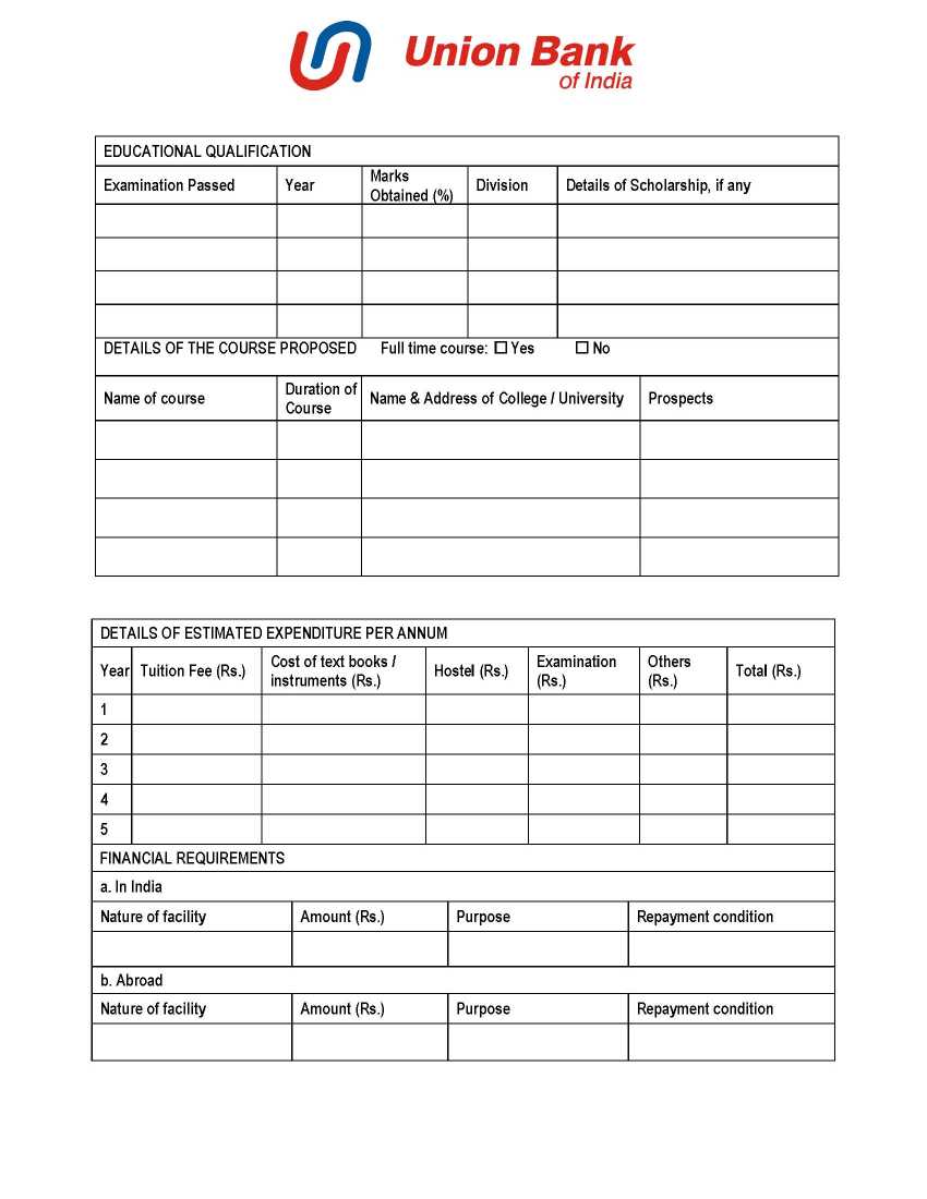 union-bank-of-india-education-loan-online-application-form-2023-2024