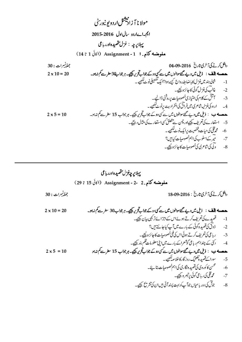 solved assignment spring 2023 m.a urdu