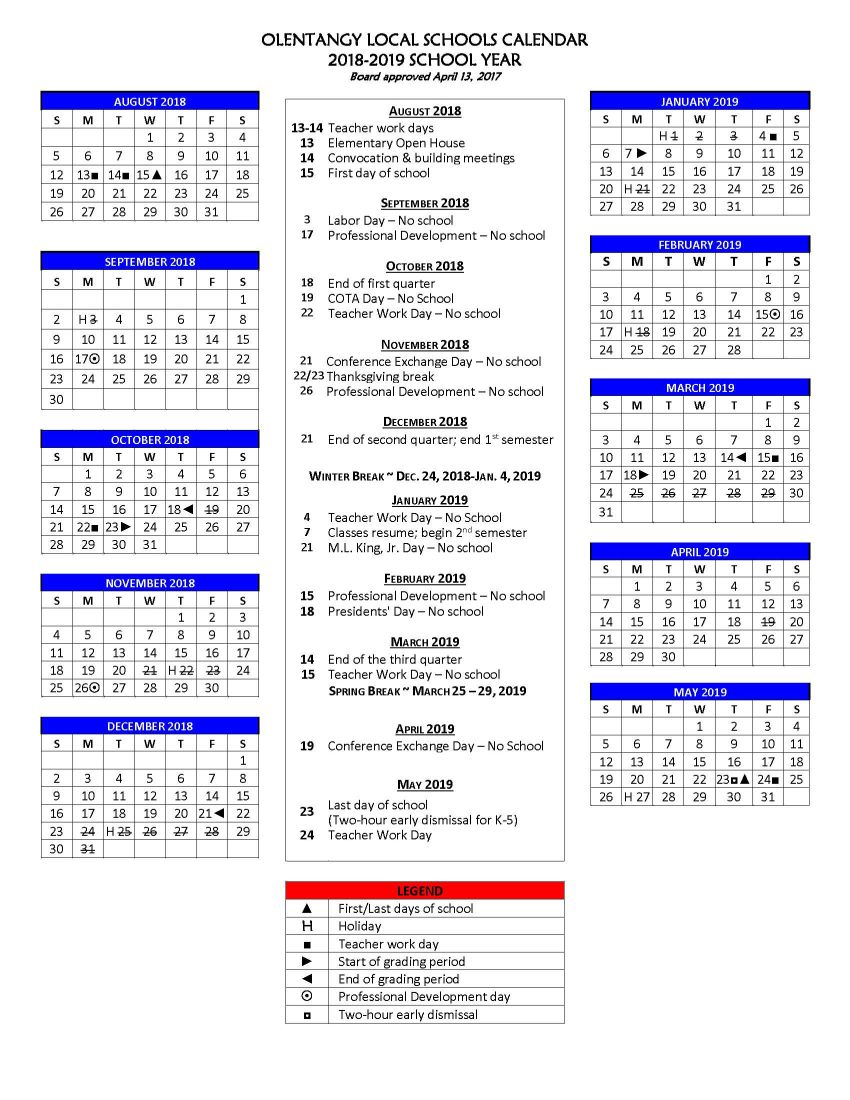 Olentangy 2022 23 Calendar Olentangy Local Schools First Class Download - 2022 2023 Eduvark