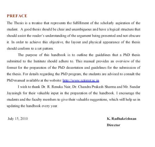 dr bamu phd thesis format
