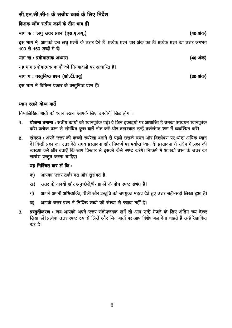 hindi language assignment topics
