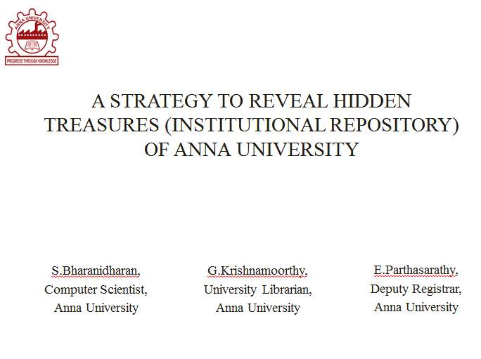 anna university paper presentation format