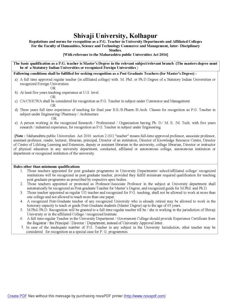 phd guide list shivaji university 2022 23