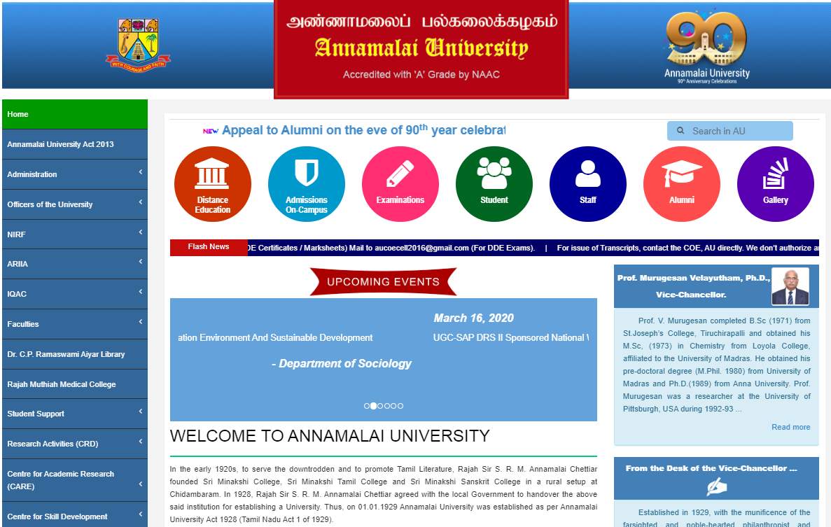 phd in yoga in annamalai university