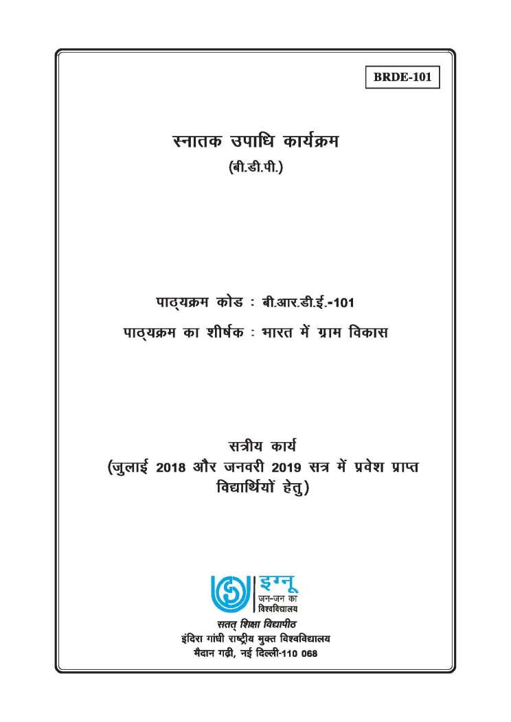 assignment example in hindi